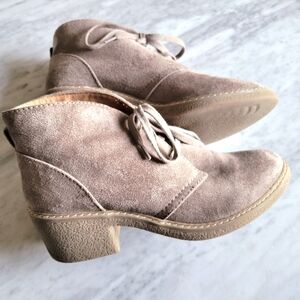 Merona Bootie Taupe Faux Suede 8.5 Target